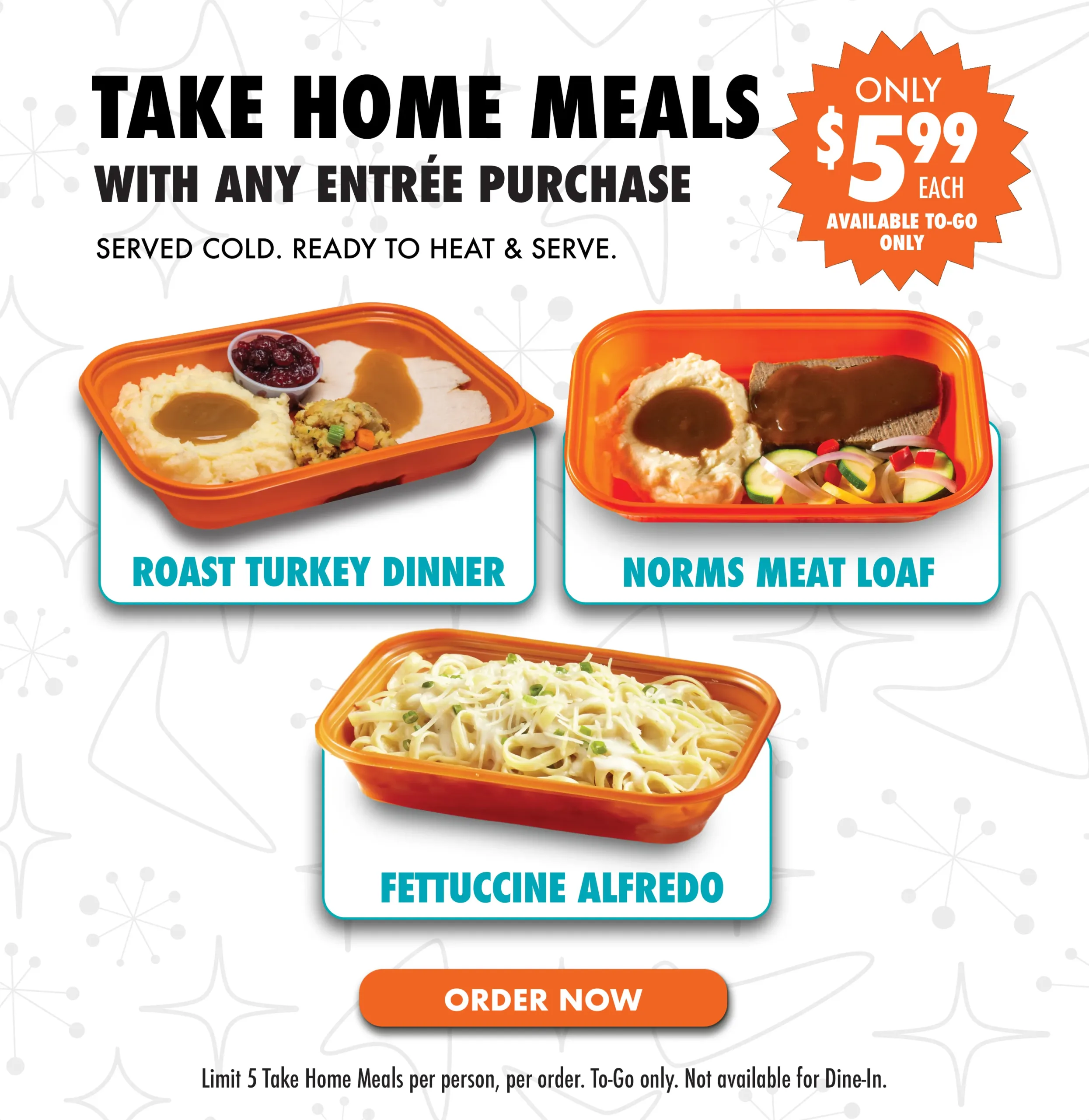 Take Home Meals
